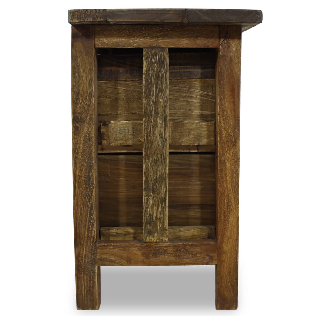 Nightstand Solid Reclaimed Wood 40x30x51 cm