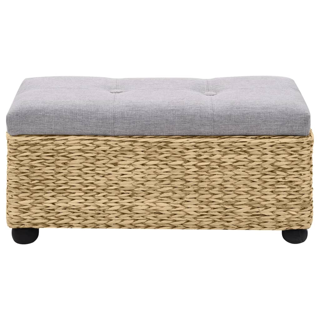 Bench Set 2 Pieces Seagrass Grey