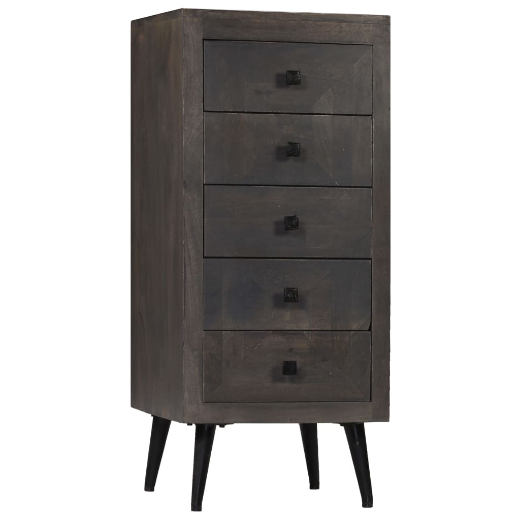 Sideboard Solid Mango Wood 40X40X91 Cm