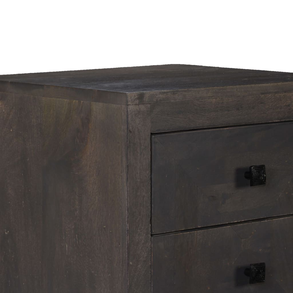 Sideboard Solid Mango Wood 40X40X91 Cm