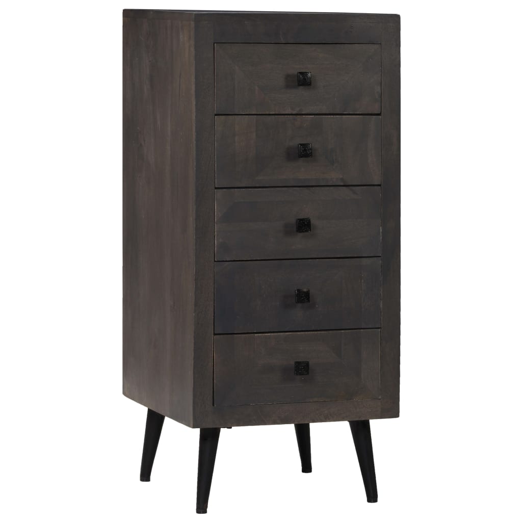 Sideboard Solid Mango Wood 40X40X91 Cm