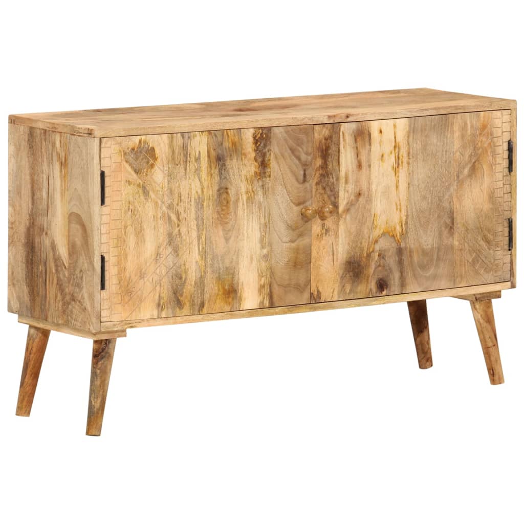 Sideboard Solid Mango Wood 110X30X60 Cm