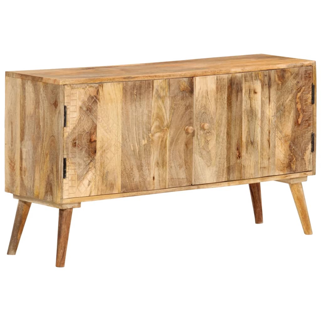 Sideboard Solid Mango Wood 110X30X60 Cm