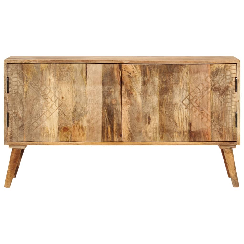 Sideboard Solid Mango Wood 110X30X60 Cm