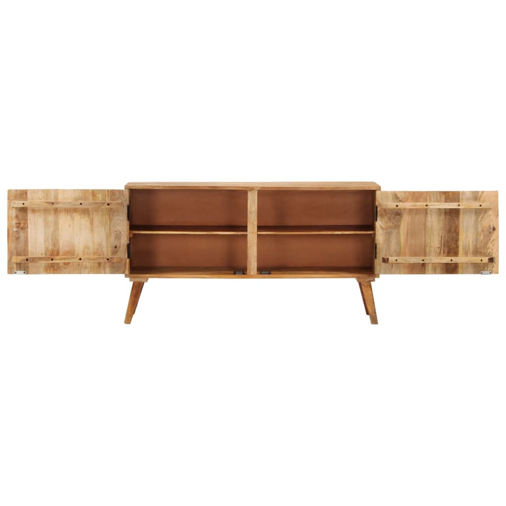 Sideboard Solid Mango Wood 110X30X60 Cm