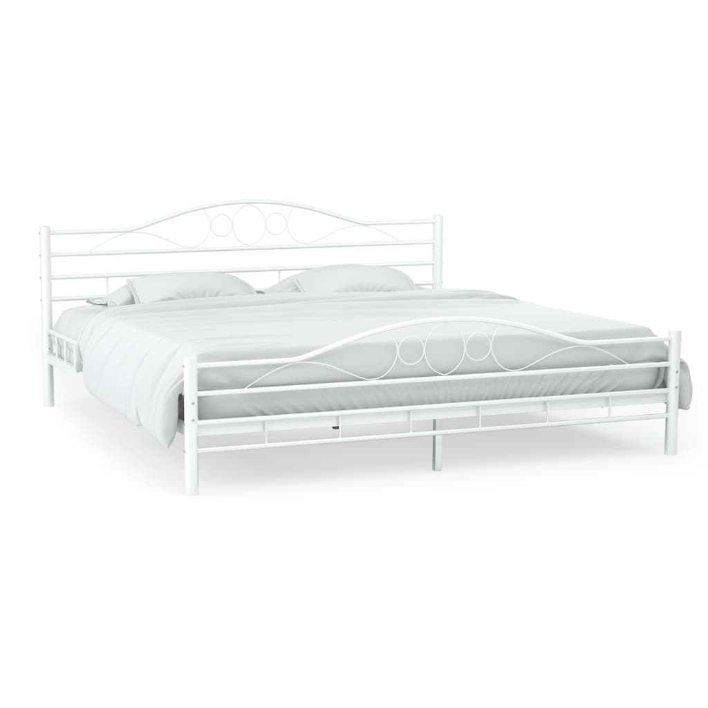 Bed Frame Metal 137X187 Cm