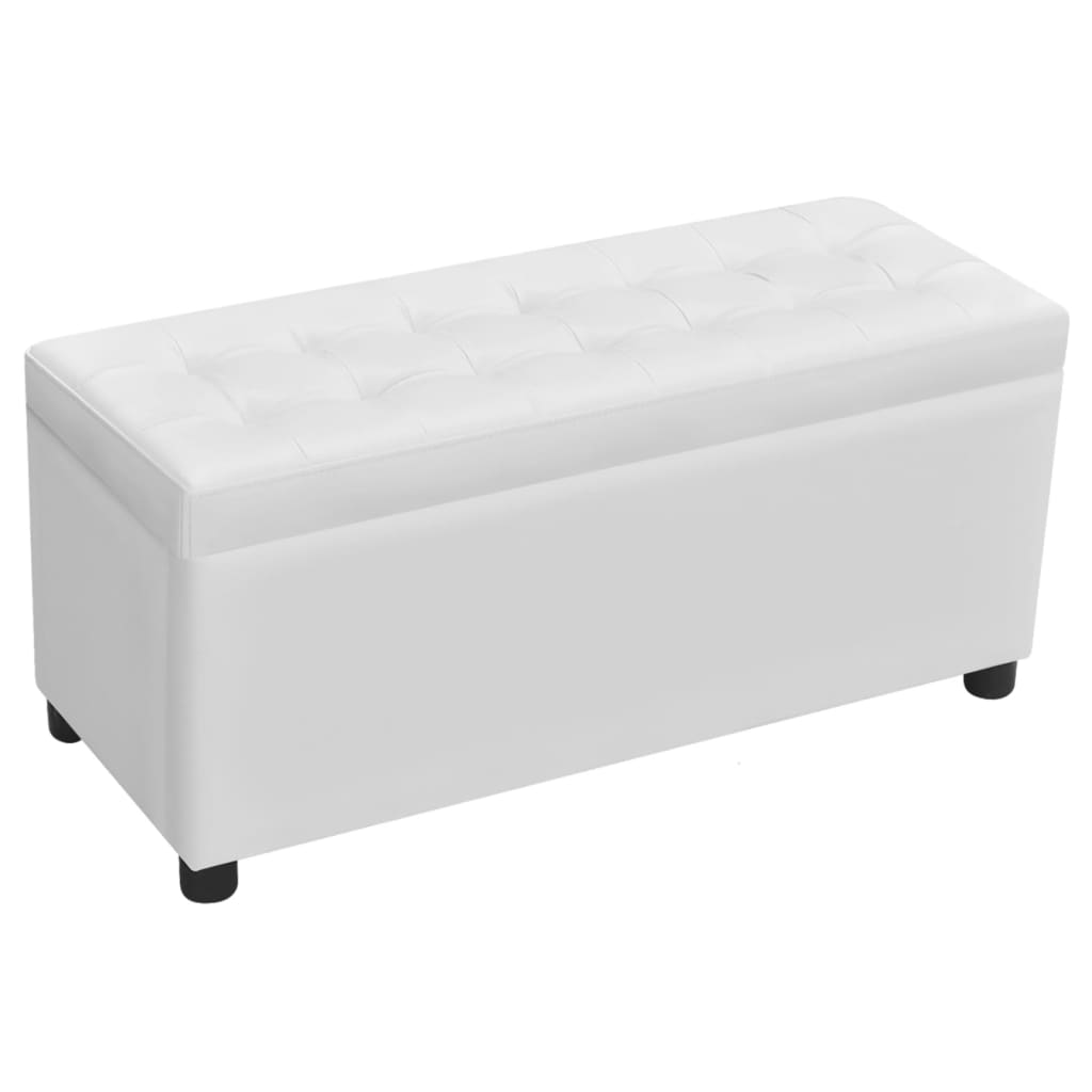 Storage Ottoman Artificial Leather