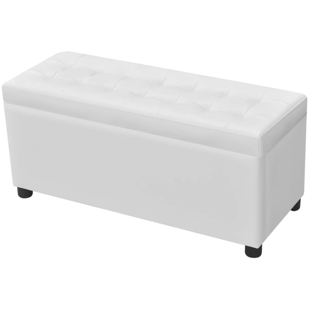 Storage Ottoman Artificial Leather