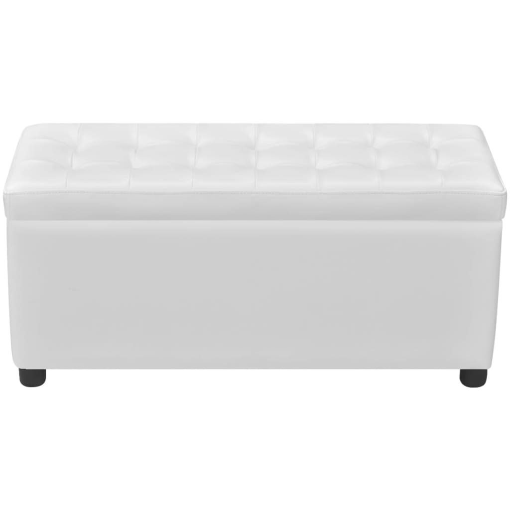 Storage Ottoman Artificial Leather