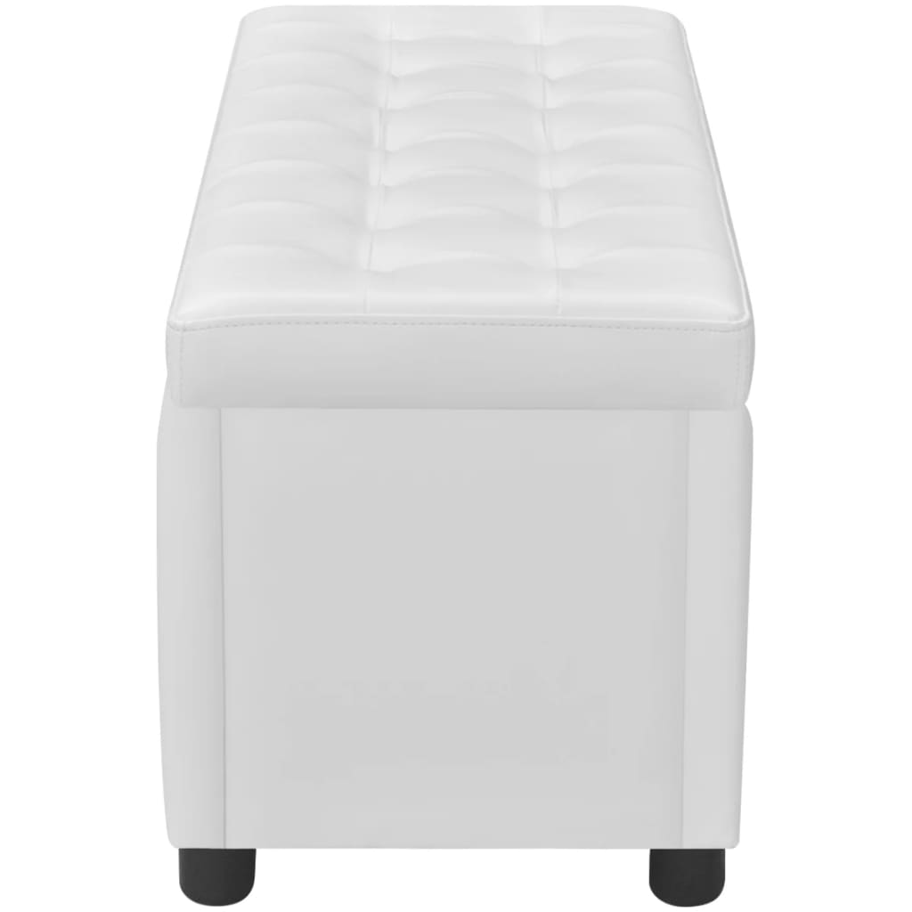 Storage Ottoman Artificial Leather