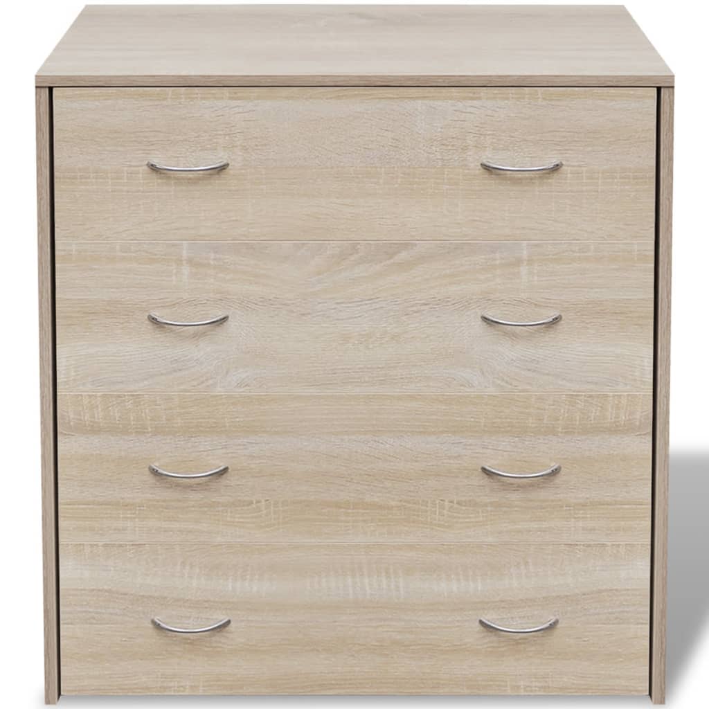 Sideboard With 4 Drawers 60X30.5X7 Cm Colour