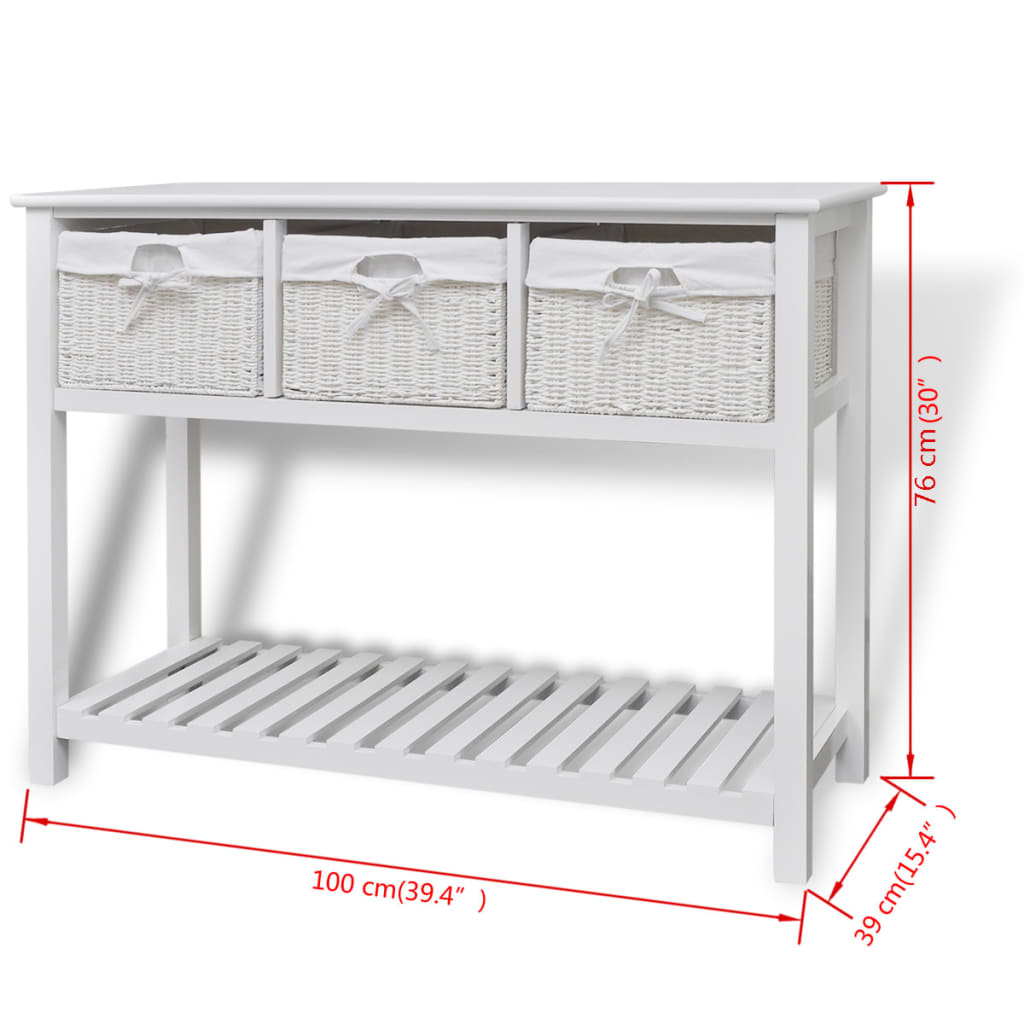 Storage Sideboard White