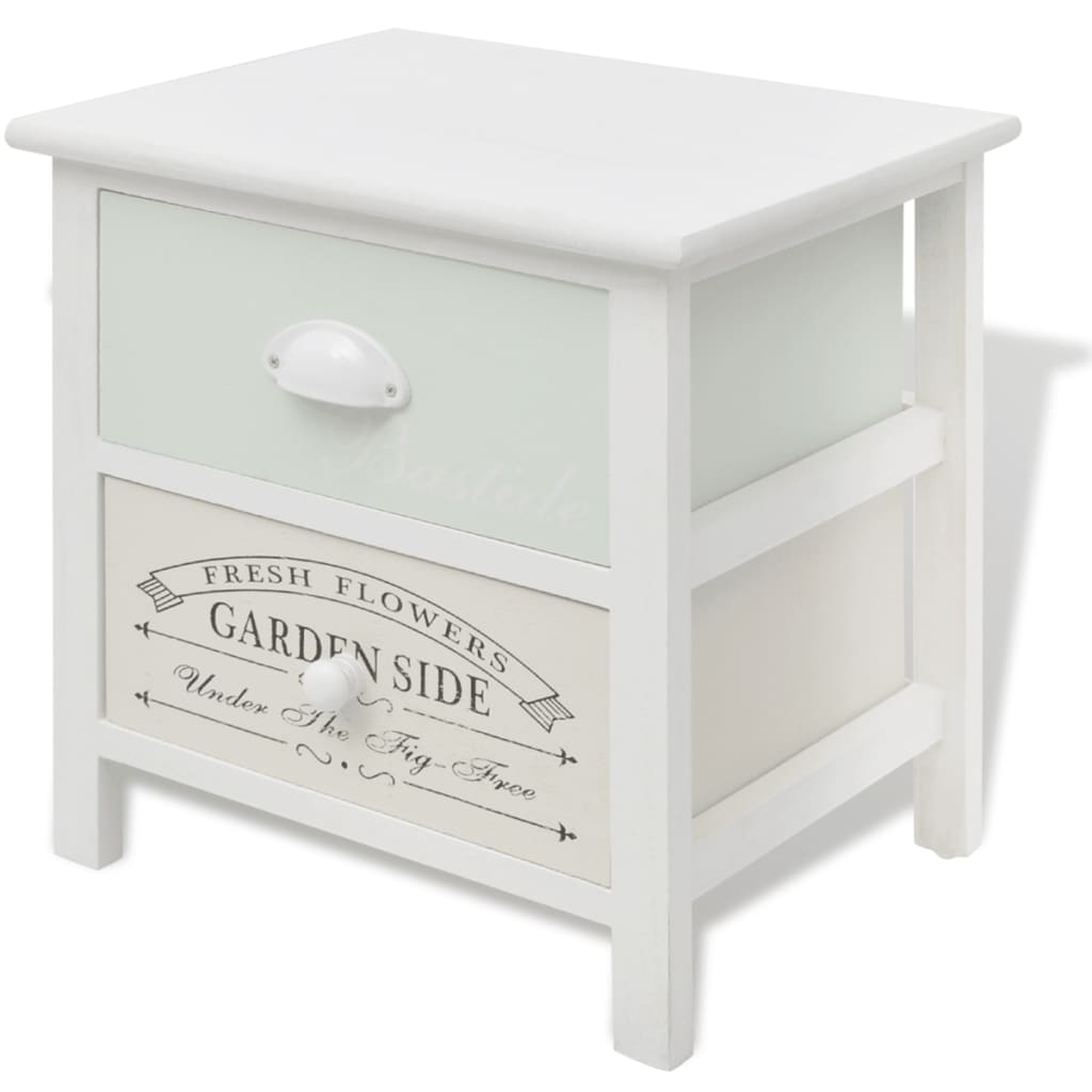 French Bedside Cabinet Wood