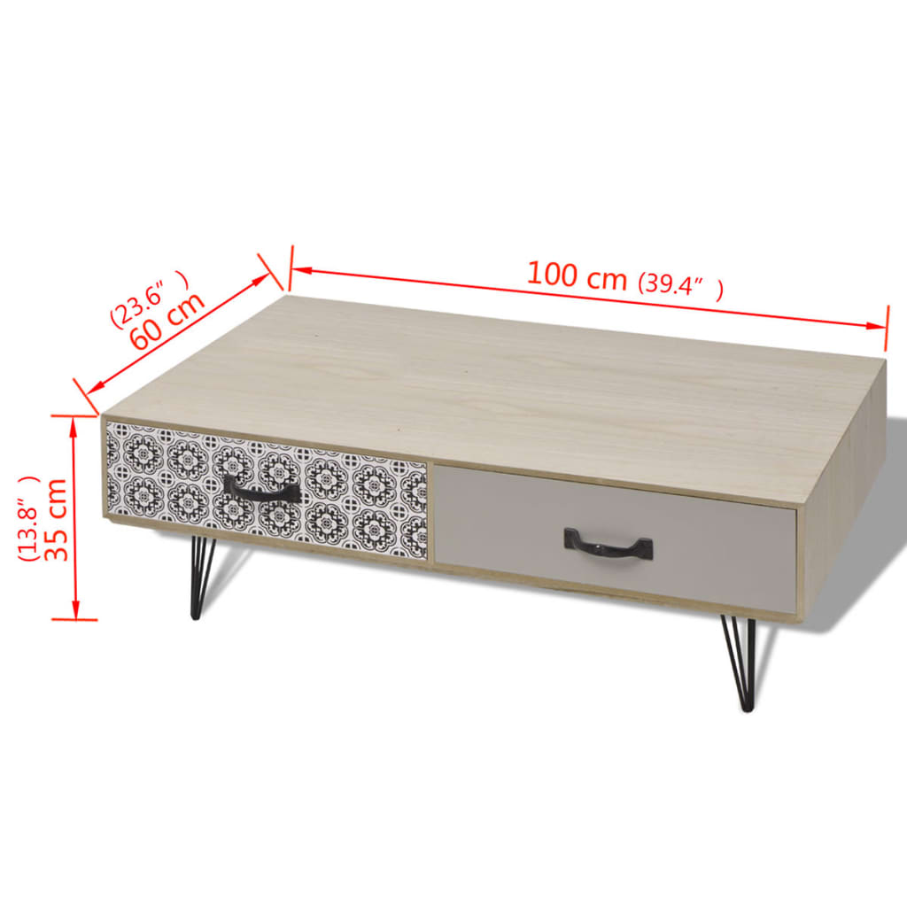 Coffee Table 00X60X35 Cm