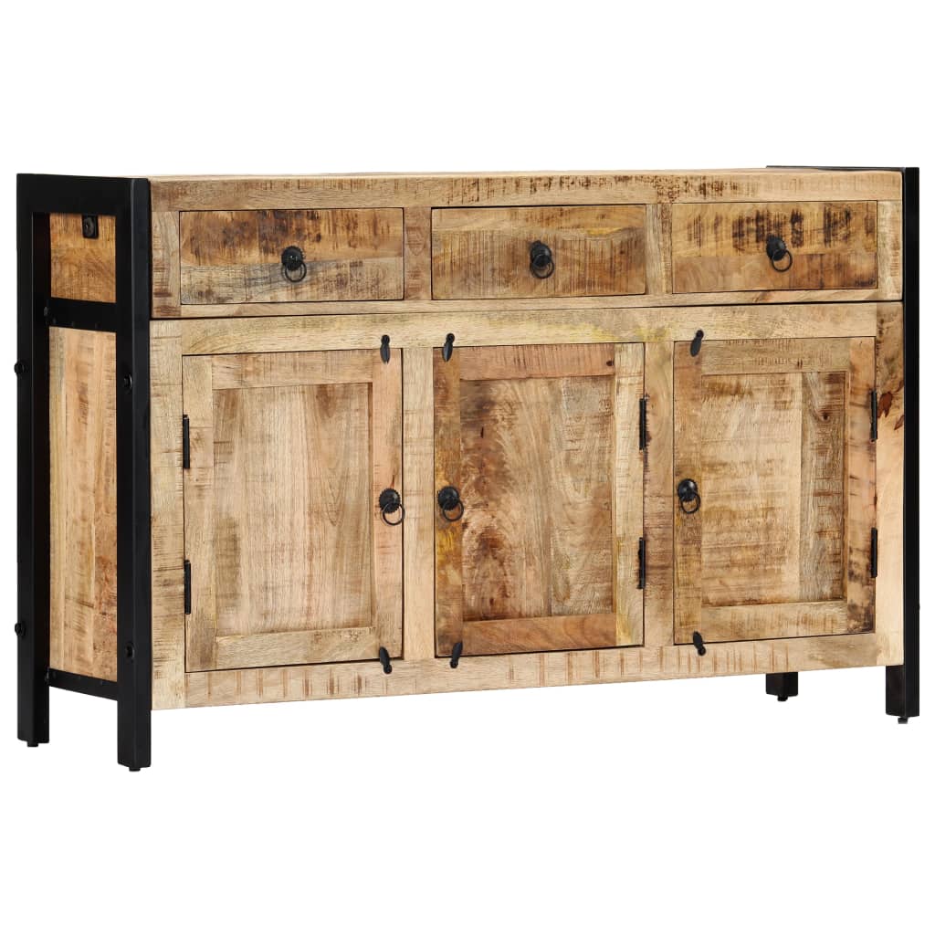 Sideboard 120x35x76 cm Solid Mango Wood