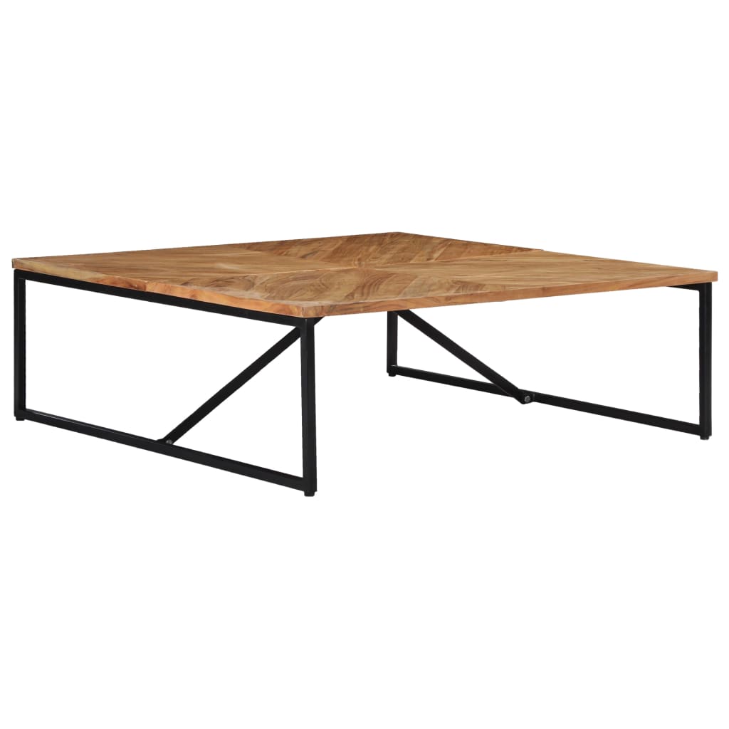 Coffee Table 110x110x36 cm Solid Acacia Wood