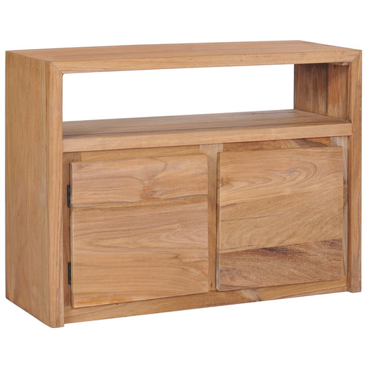 Sideboard 80X30X60 Cm Solid Teak Wood