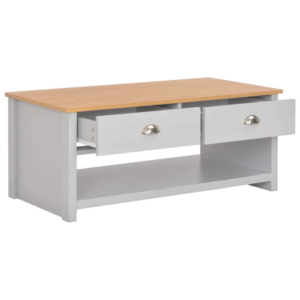 Coffee Table Grey 100x50x42 cm