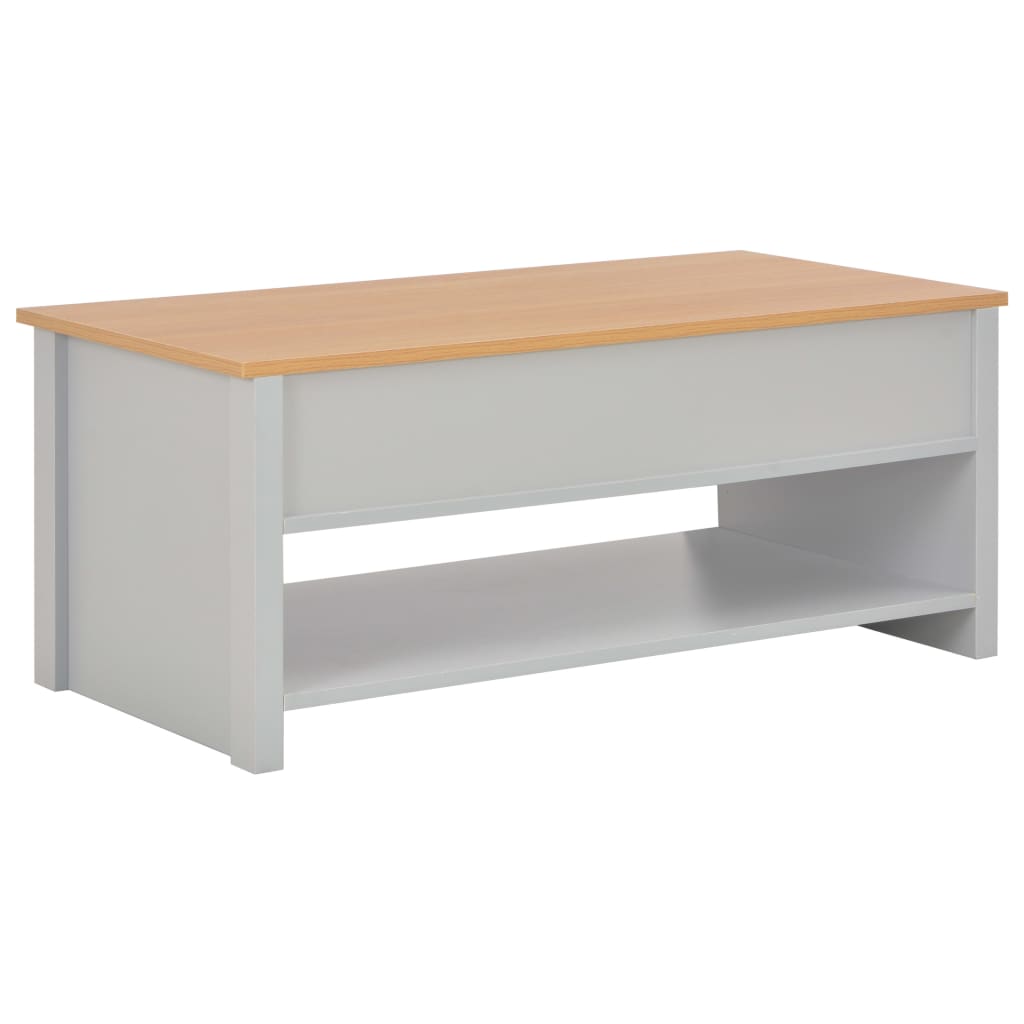 Coffee Table Grey 100x50x42 cm