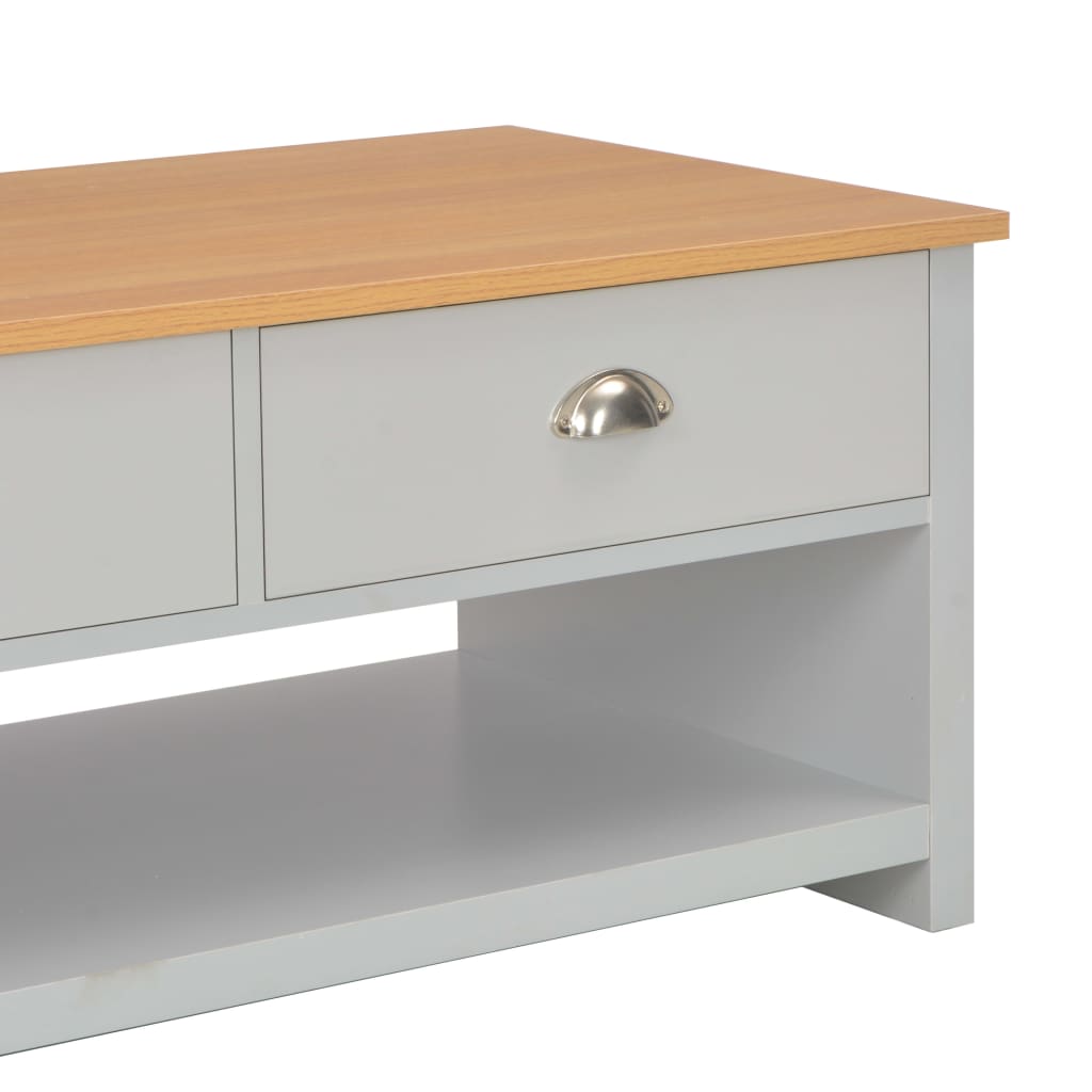 Coffee Table Grey 100x50x42 cm