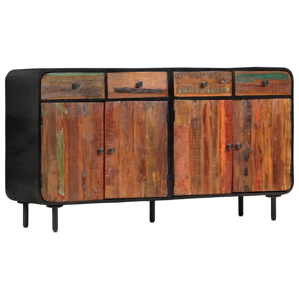 Sideboard Solid Reclaimed Wood 140x35x76 cm