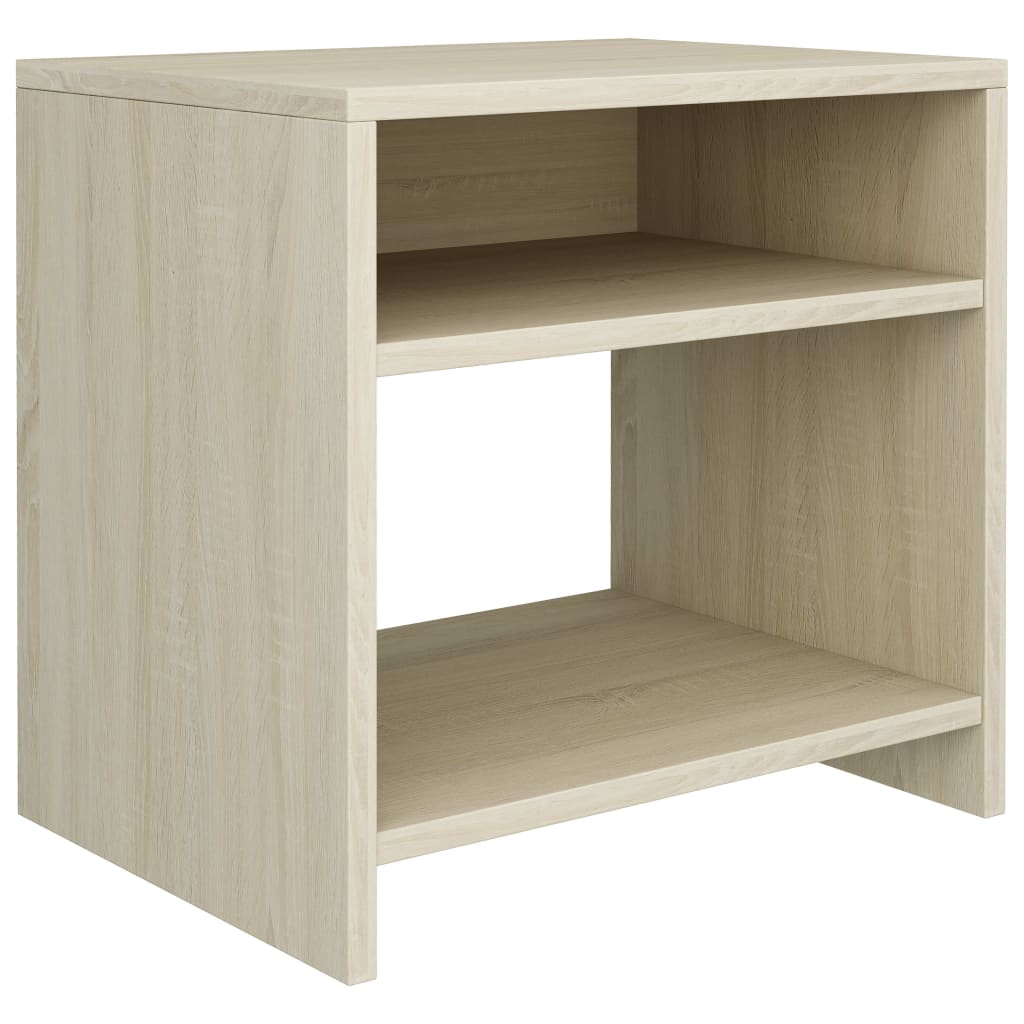 Bedside Cabinets 2 pcs Sonoma Oak 40x30x40 cm Engineered Wood