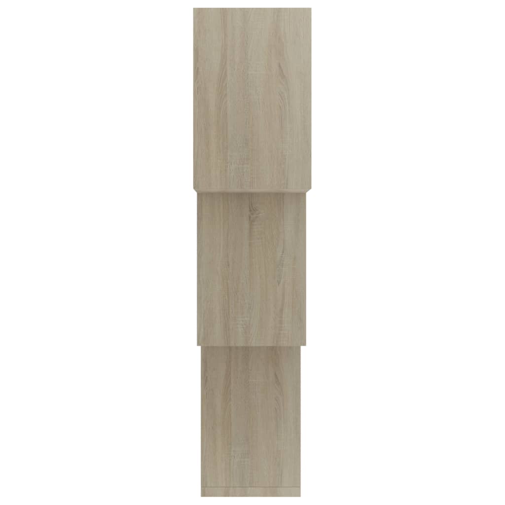 Cube Wall Shelves Sonoma Oak 68x15x68 cm Engineered Wood