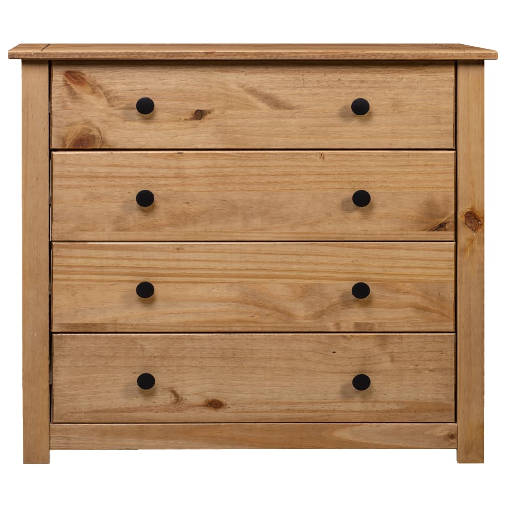 Side Cabinet 80X40X73 Cm Pine Panama Range