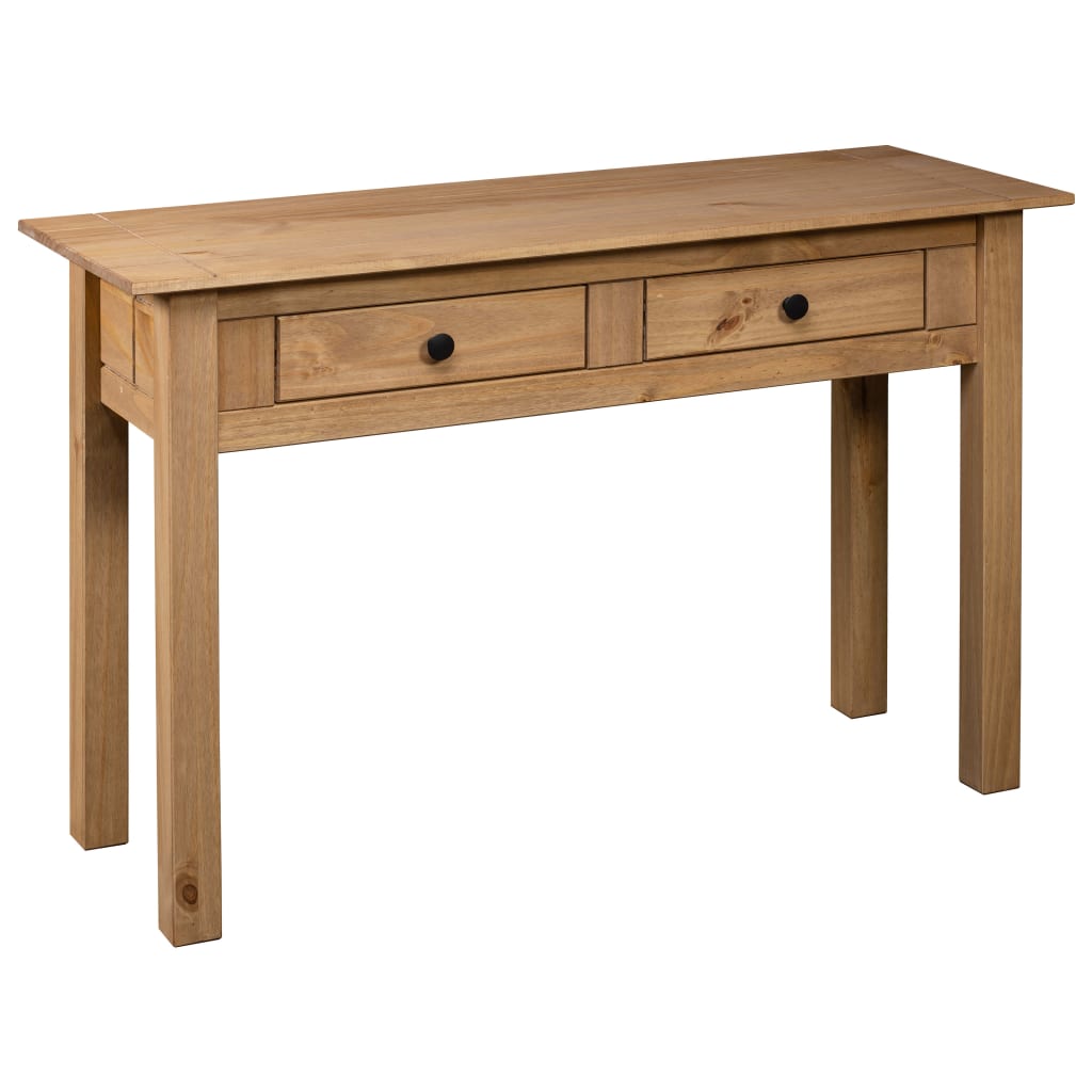 Console Table 0X40X72 Cm Solid Pine Wood Panama Range