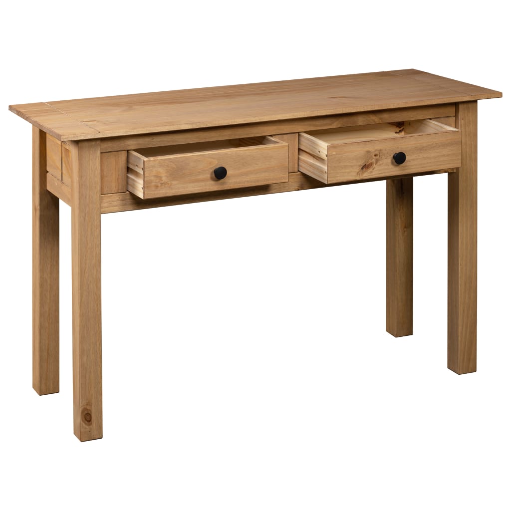 Console Table 0X40X72 Cm Solid Pine Wood Panama Range