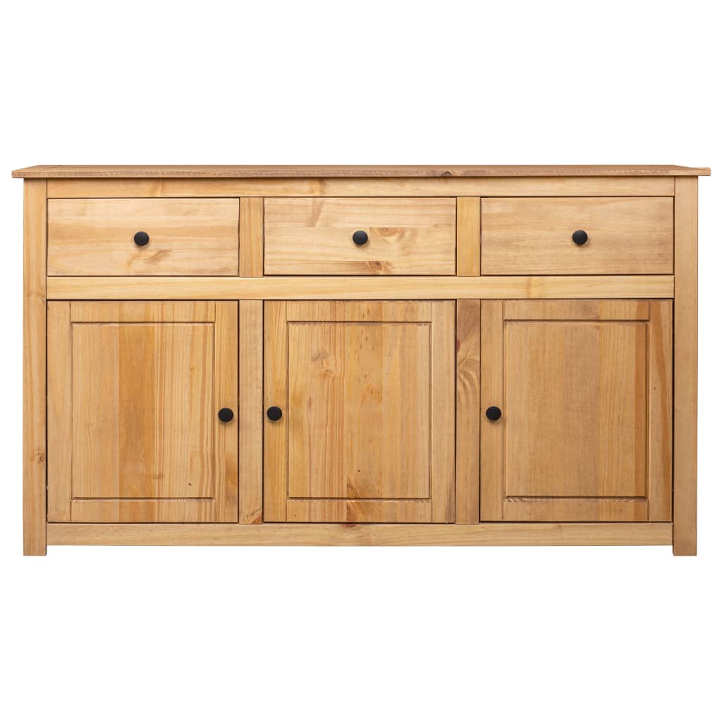 Sideboard 35X40X80 Cm Solid Pinewood Panama Range