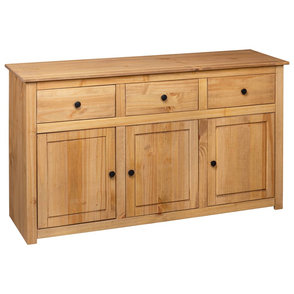 Sideboard 35X40X80 Cm Solid Pinewood Panama Range