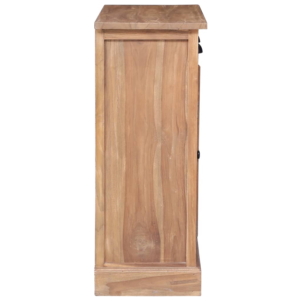 Side Cabinet 65X30X75 Cm Solid Teak