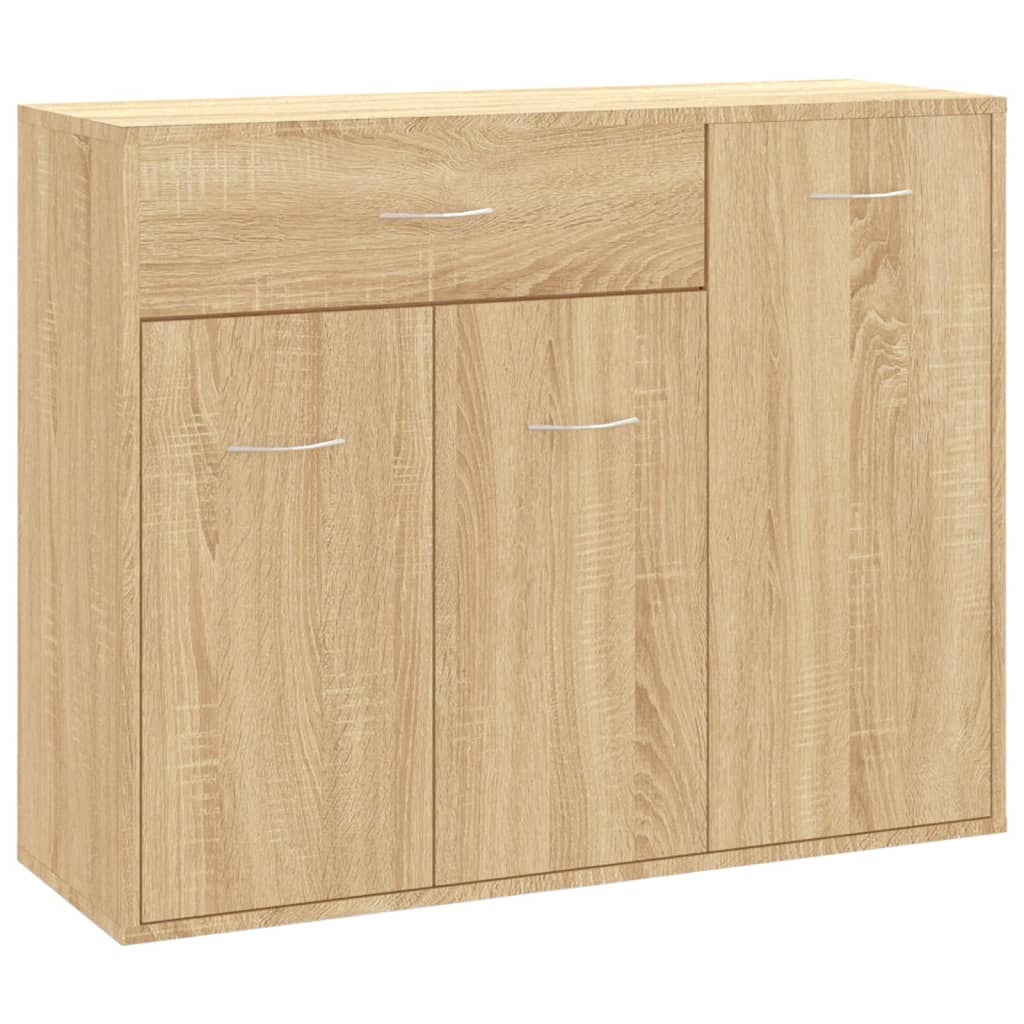 Sideboard Sonoma Oak 88x30x70 cm Engineered Wood