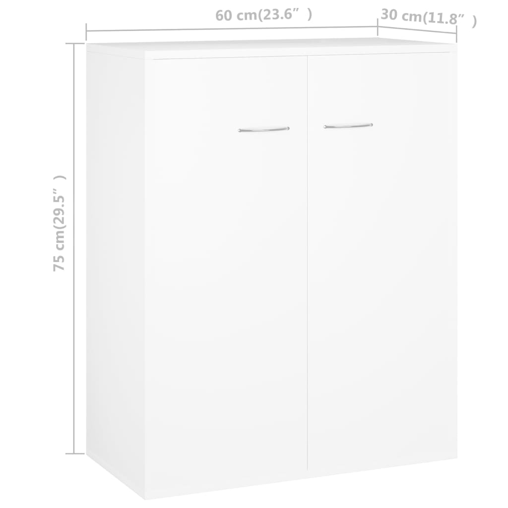 Sideboard 60X30X75 Cm Engineered Wood