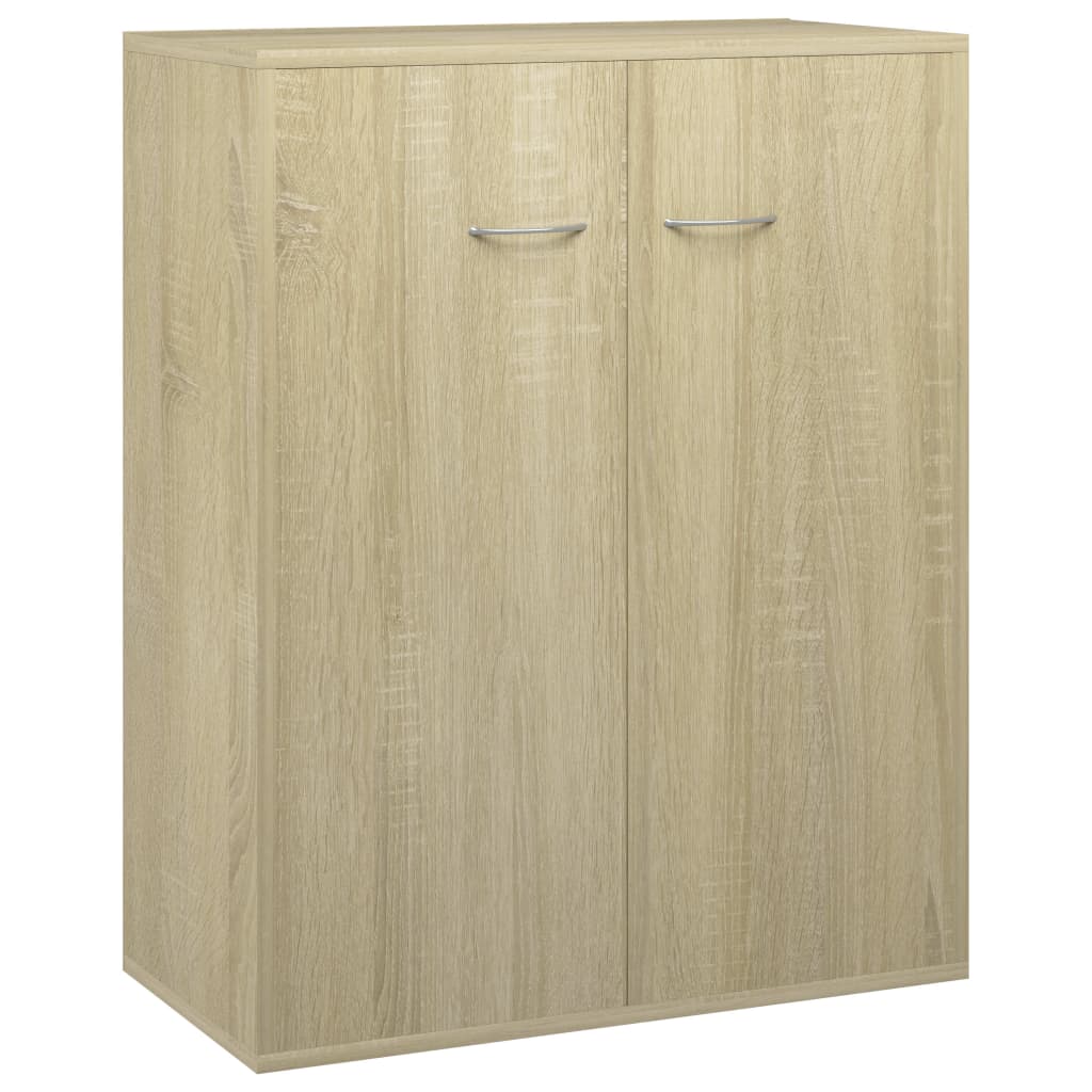 Sideboard Sonoma Oak 60x30x75 cm Engineered Wood