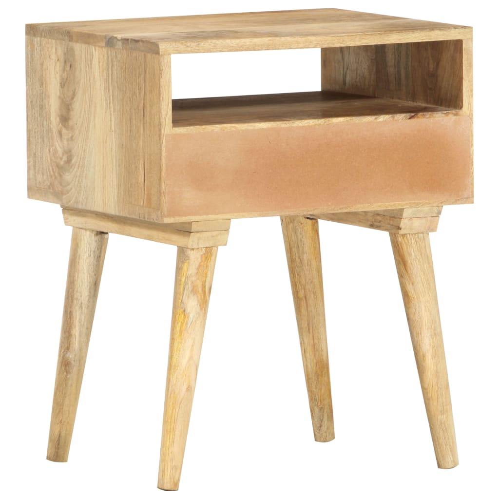 Bedside Cabinet 40x35x50 cm Solid Mango Wood