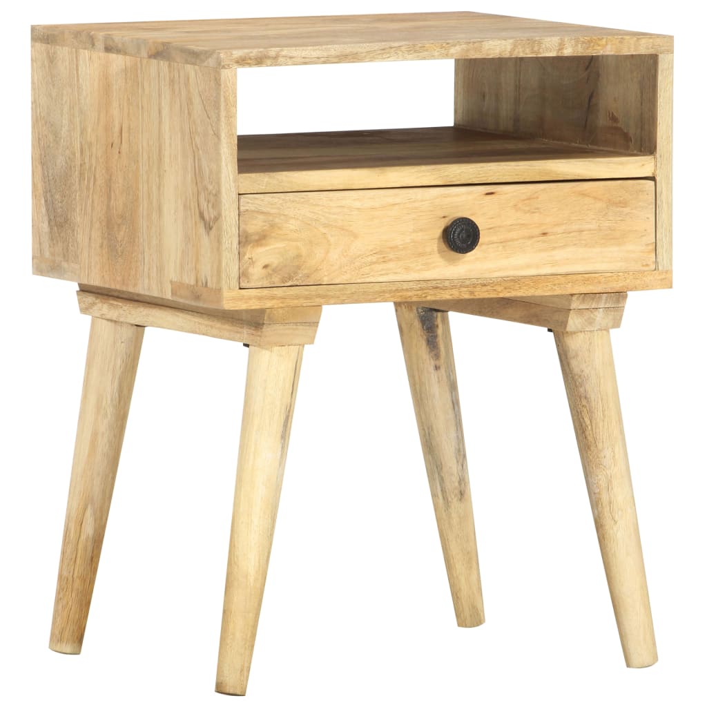 Bedside Cabinet 40x35x50 cm Solid Mango Wood