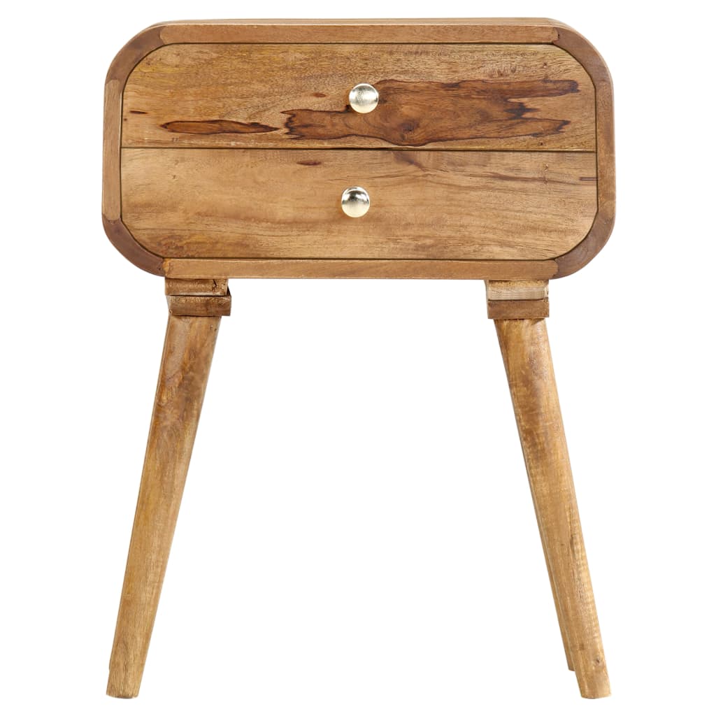 Bedside Cabinet 43x30x58 cm Solid Mango Wood