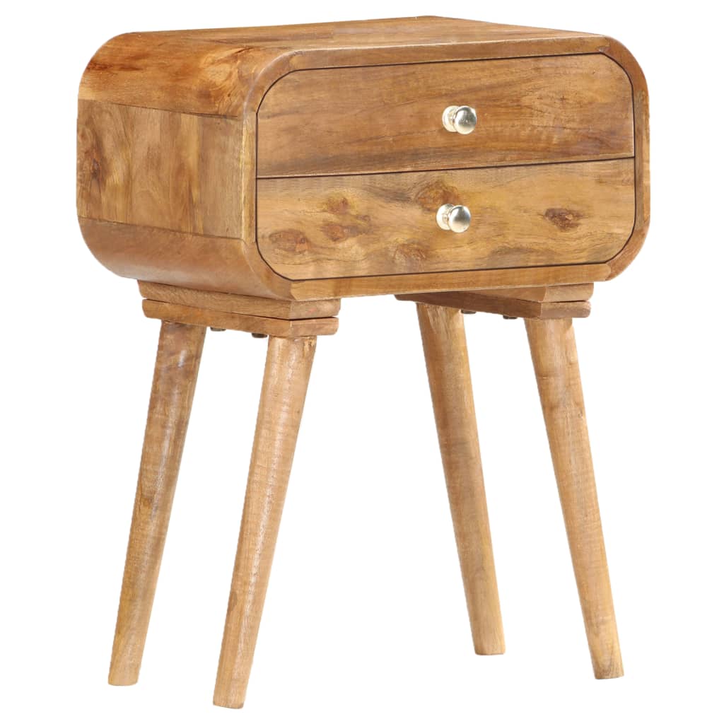 Bedside Cabinet 43x30x58 cm Solid Mango Wood