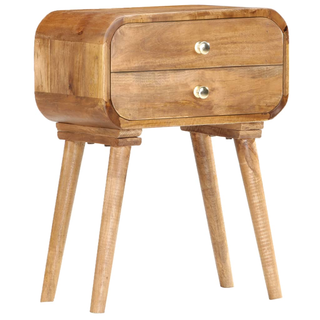 Bedside Cabinet 43x30x58 cm Solid Mango Wood