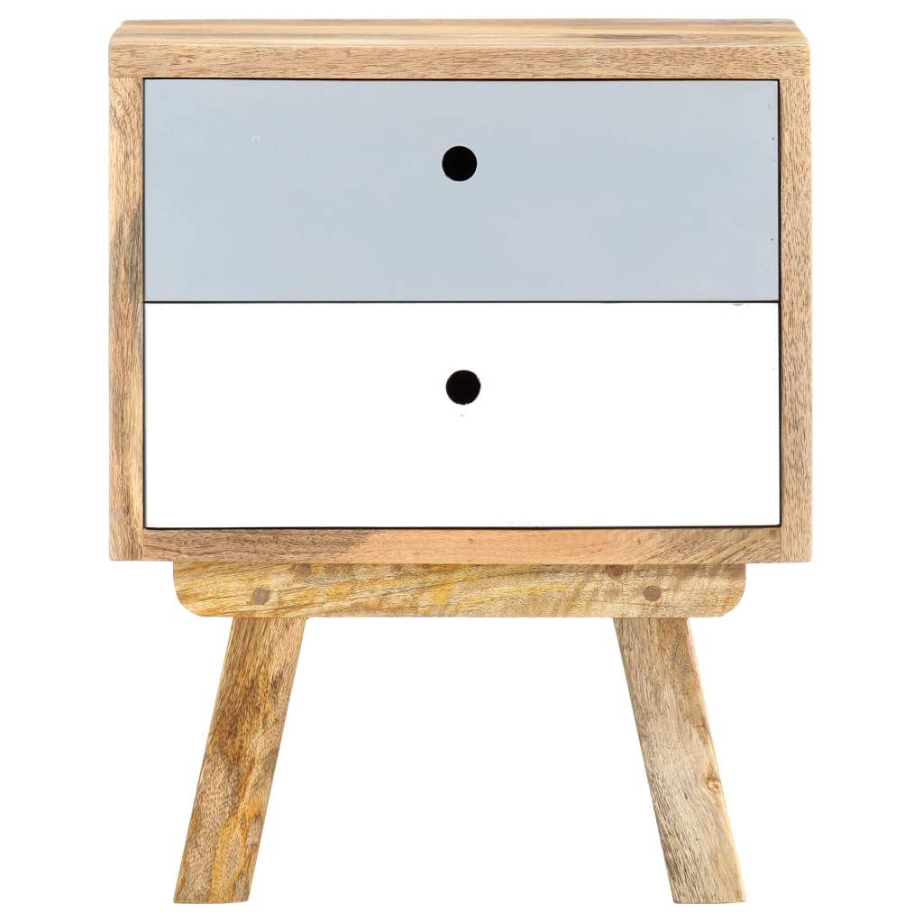 Bedside Cabinet 40x35x50 cm Solid Mango Wood