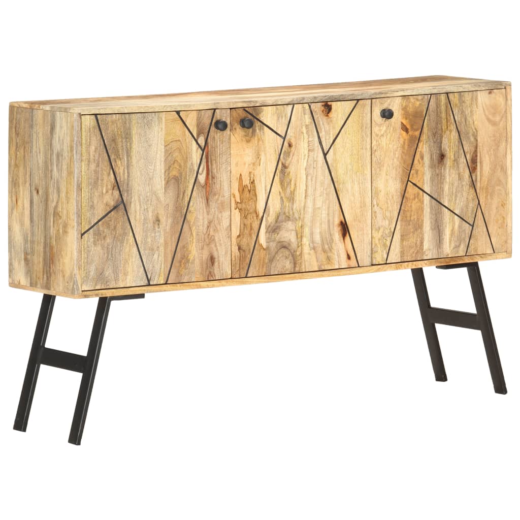 Sideboard 8X30X75 Cm Solid Mango Wood