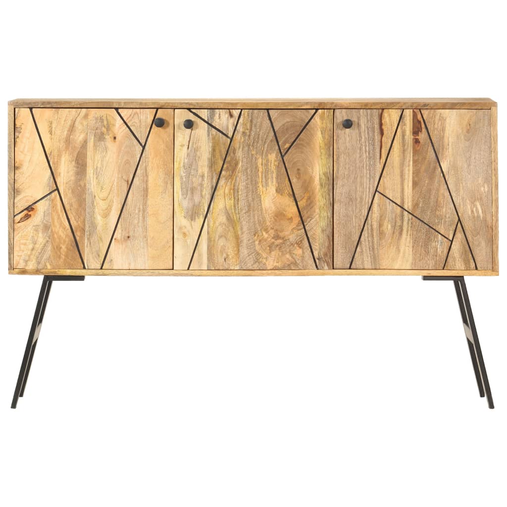 Sideboard 8X30X75 Cm Solid Mango Wood