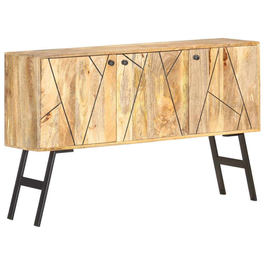 Sideboard 8X30X75 Cm Solid Mango Wood