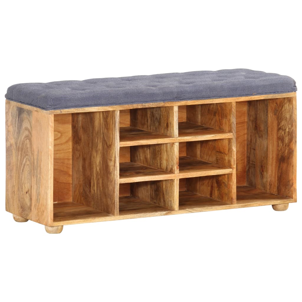 Hall Bench 100x35x47 cm Solid Mango Wood