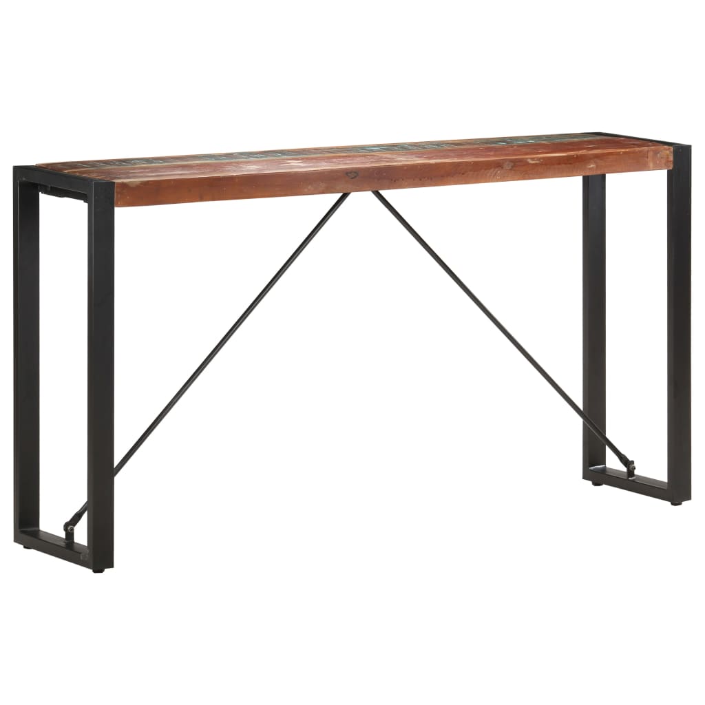 Console Table 150x35x76 cm Solid Reclaimed Wood