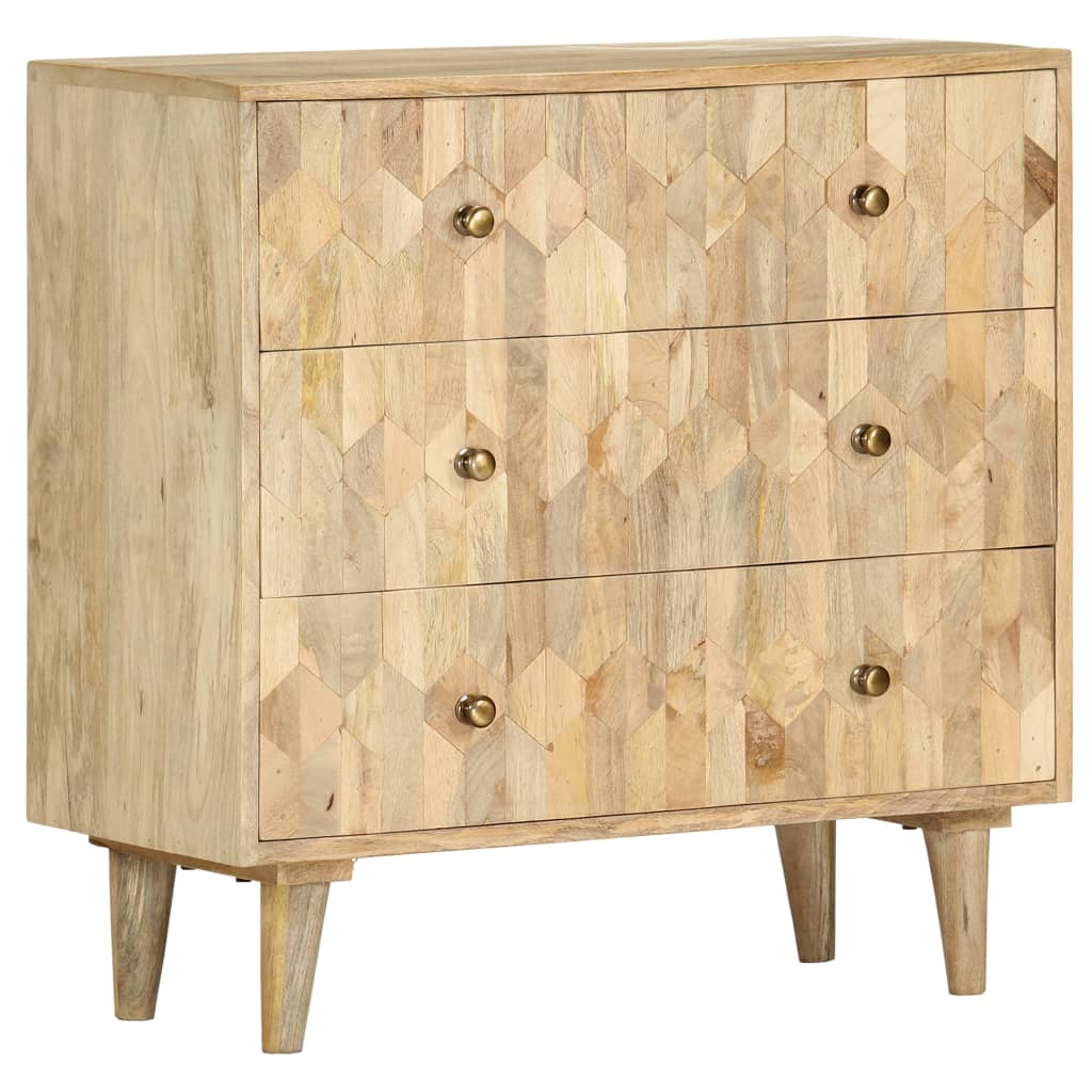 Drawer Cabinet Solid Mango Wood