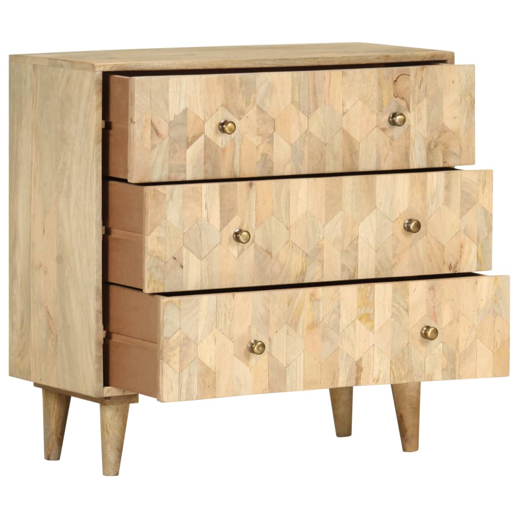 Drawer Cabinet Solid Mango Wood