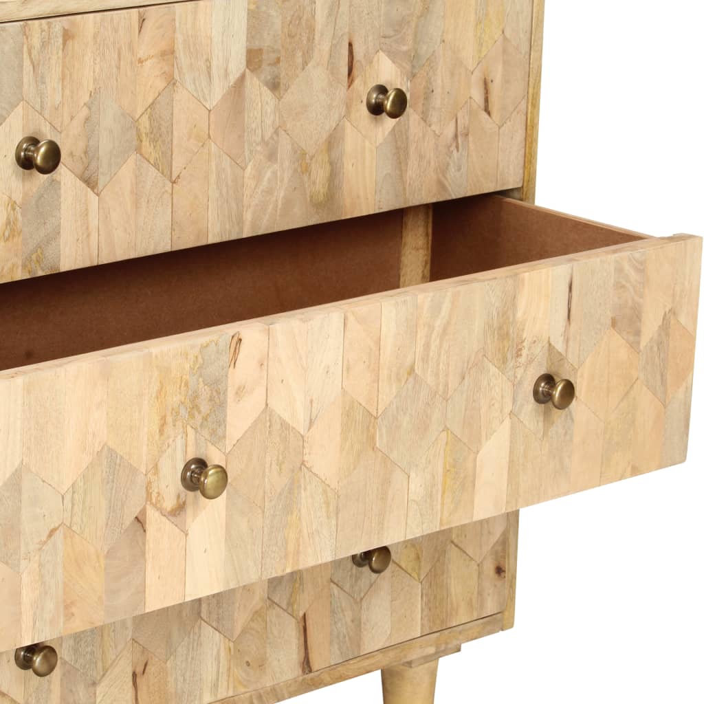 Drawer Cabinet Solid Mango Wood